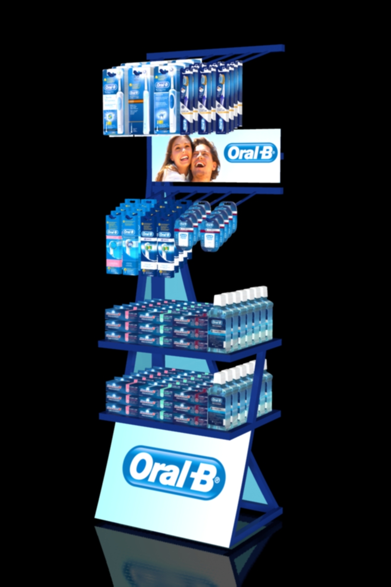 FD 1487 12_Oral-B padló display